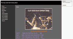 Desktop Screenshot of claycreekband.com